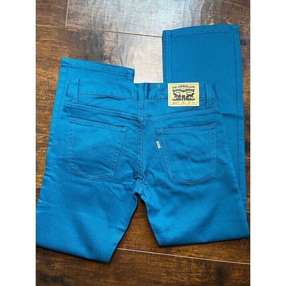 Levi’s 513 Womens Slim Straight Electric Blue 27x27 - Picture 7 of 7